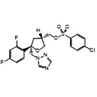 4-Chloro-Benzenesulfonic Acid 5-(2,4-Difluoro-Phenyl)-5-[1,2,4]Triazol-1-YlMethyl-Tetrahydro-Furan-3