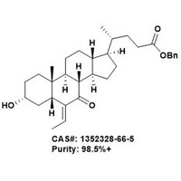 (3alpha,5beta)-6-Ethylidene-3-hydroxy-7-oxo-cholan-24-oic acid phenylmethyl ester (3alpha,5beta)-6-E