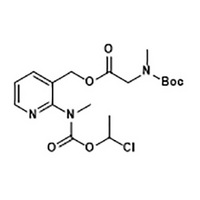Glycine,N-[(1,1-DiMethylethoxy)Carbonyl]-N-Methyl-,[2-[[(1-Chloroethoxy)Carbonyl]MethylaMino]-3-Pyri