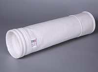 Polyester needle felt filter bag/material with Membrane
