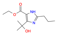 4-(1-Hydroxy-1-methylethyl)-2-propyl-1H-imidazole-5-carboxylic Acid Ethyl Ester