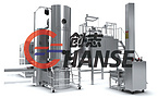 Granulation Drying Closed Transfer WIP System