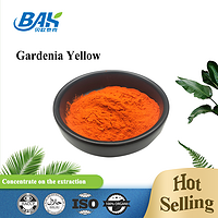 BAK Gardenia Yellow Powder Natural Food Additives Halal Kosher ISO
