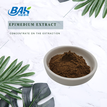 Epimedium Extract Icariin Brown To Brownish Yellow Powder Cas 489-32-7
