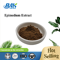 Epimedium Extract Icariin Brown To Brownish Yellow Powder Cas 489-32-7