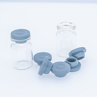 Pharmaceutical Butyl Rubber Stopper for Liquid Injections 20mm