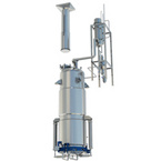 RCN Thermal reversed flow distillation concentrator