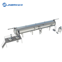 Continuous High Productivity vacuum belt spray Drying Equipment Wheat extract milk powder dryer  
