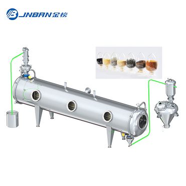 industrial  fruit and vegetable extract conveyor vacuum belt dryers