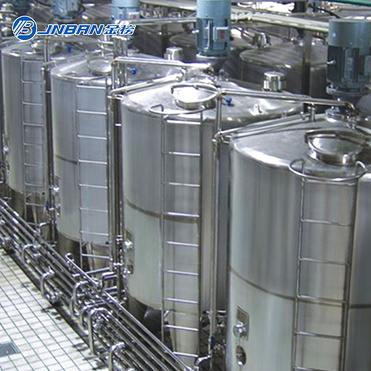 JNBAN wenzhou 1000 liters stainless steel shampoo high shear fruit juice  syrup milk mixing tank ace