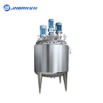 JNBAN wenzhou 1000 liters stainless steel shampoo high shear fruit juice  syrup milk mixing tank ace