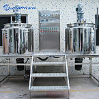 wenzhou 1000 liters stainless steel shampoo high shear fruit juice  syrup milk mixing tank ace