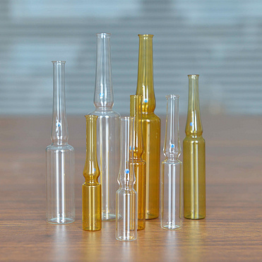 Clear Amber Pharmaceutical Glass Tubular Vial