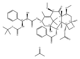 Cabazitaxel Acetone Solvate