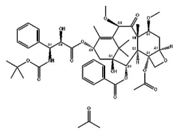 Cabazitaxel Acetone Solvate