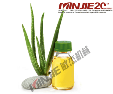 Aloe Vera plant herbal extract oil vacuum evaporator manufacturer