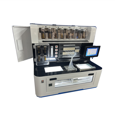 DNA printer that enables on-demand synthesis of custom DNA oligos in a benchtop solution