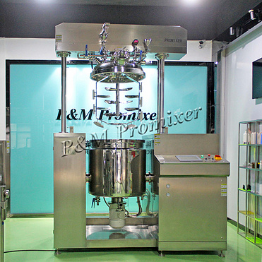 Factory direct selling hydraulic lifting cosmetic making Emulsifying machinery vacuum Emulsifying ho