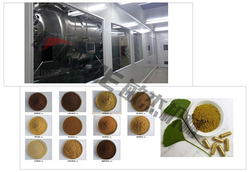 Continuous low temperature vacuum belt dryers for Pharmaceutical herbal ingredient  