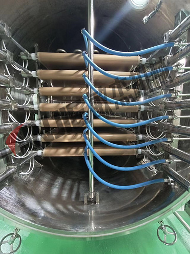 Beef chicken extract powder continuous vacuum belt dryer