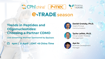 Trends in Peptides and Oligonucleotides: Choosing a Partner CDMO