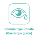 Eye drops grade  sodium hyaluronate