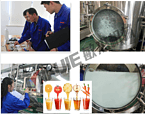 Energy efficient wastewater treatment plant multi effect evaporator