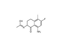 N-(8-Amino-6-fluoro-5-methyl-1-oxo-1,2,3,4-tetrahydronaphthalen-2-yl)acetamide