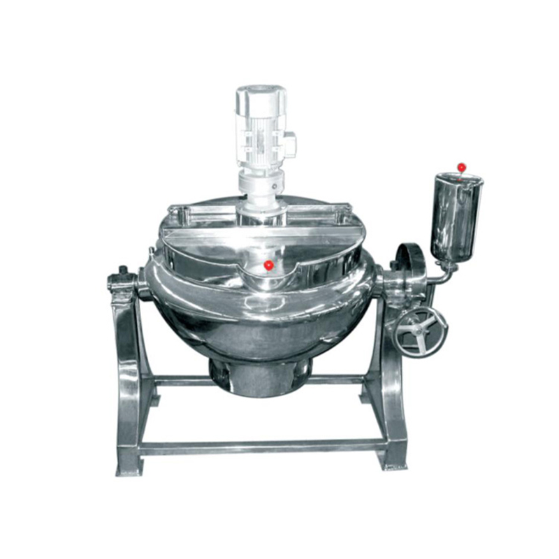 Big Capacity Industrial Automatic Gas Cooking Jacketed Kettle Manufacturer  
