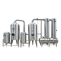 ASME Certified Automatic High Productivity multiple-effect evaporator concentrator machine