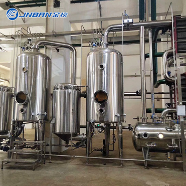 Triple Effect Multifunctional vacuum aseptic Evaporator concentrator