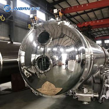 commercial industrial garlic peanut salt tea milk powder drink oil tunnel vacuum dryer machine