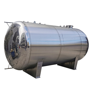 sanitary storage vessel cosmetic stainless steel tank water storage tank