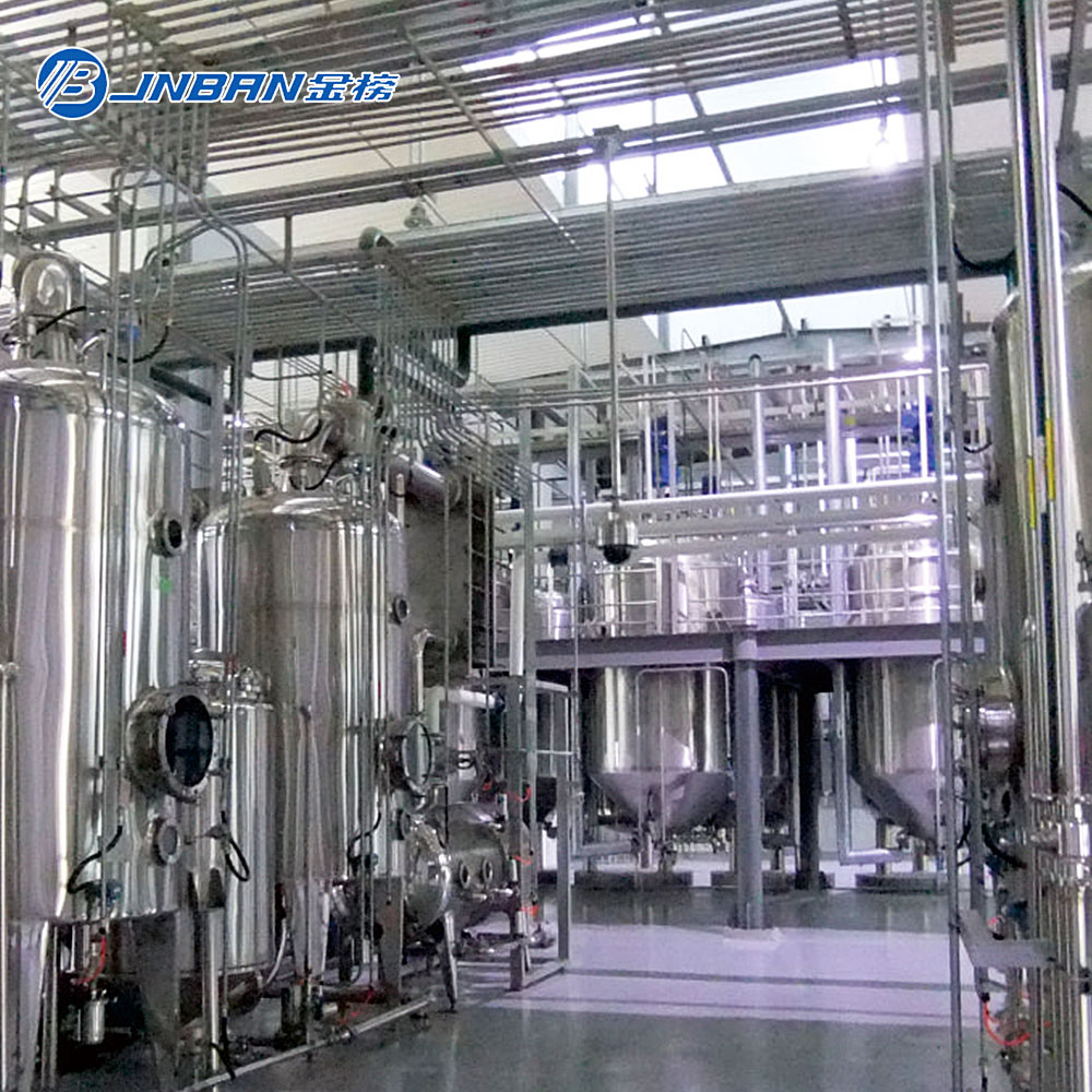 Multifunctional Triple Effect herbal medicine vacuum Evaporator concentrator  