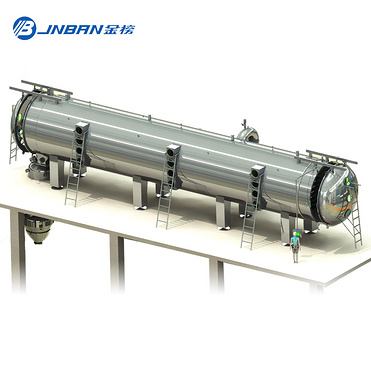 vacuum belt dryer powder production line vacuum low temperature automatic continuous drying