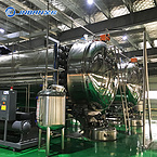 vacuum belt dryer powder production line vacuum low temperature automatic continuous drying