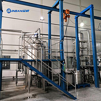 Sanitary Stainless steel Low temperature vacuum essential oil extractor machines
