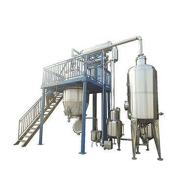 Sanitary Stainless steel Low temperature vacuum essential oil extractor machines