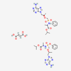 Tenofovir alafenamide fumarate