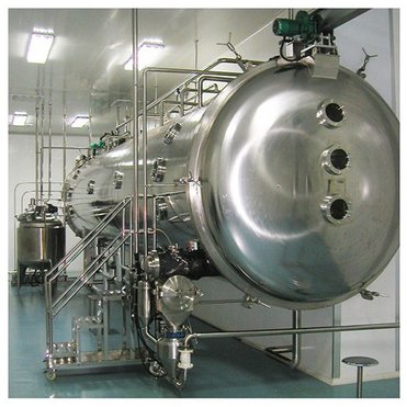 Low temperature fruit and vegetable herbal extract and protein powder vacuum dryer