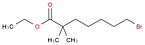 ethyl-2,2-dimethyl-7-bromoheptanoate