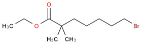 ethyl-2,2-dimethyl-7-bromoheptanoate