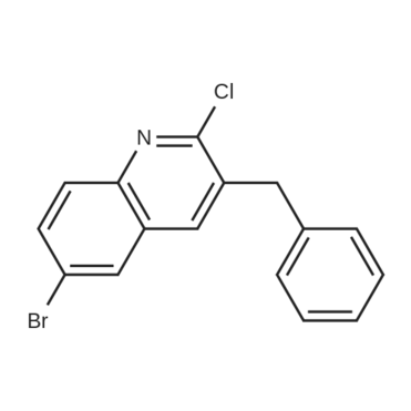 3-Benzyl-6-bromo-2-chloroquinoline