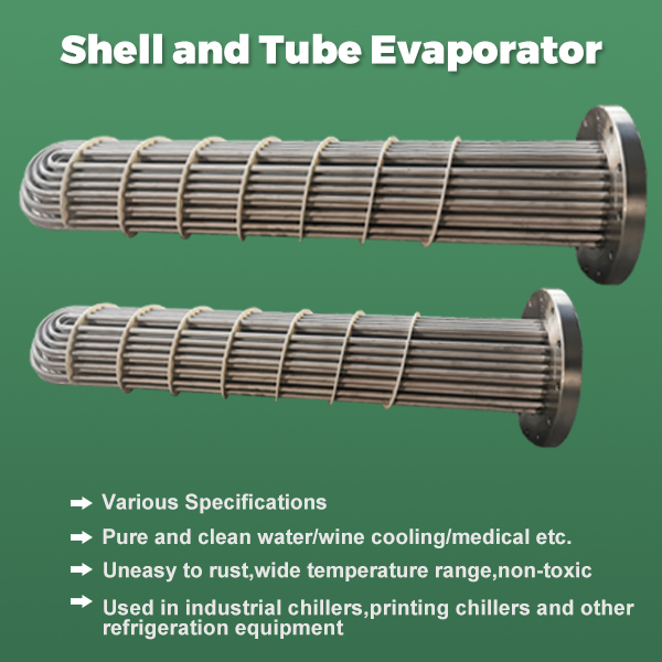 Factory price Stainless steel shell tube heat exchanger  
