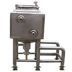 High technology Juice drink mixer emulsifying tank square Stainless steel high shear emulsifier mixi