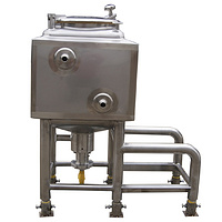 High technology Juice drink mixer emulsifying tank square Stainless steel high shear emulsifier mixi