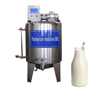 Milk Pasteurizer Tank Milk Powder Production Processing Machine Milk Pasteurization Equipment