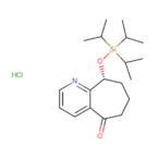 (R)-9-((triisopropylsilyl)oxy)-6,7,8,9-tetrahydro-5H-cyclohepta[b]pyridin-5-onehydrochloride