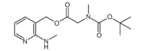 2-(methylamino)pyridin-3-yl)methyl 2-((tert-butoxycarbonyl)(methyl)amino)acetate