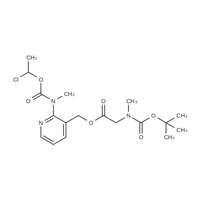 (2-(((1-Chloroethoxy)carbonyl)(methyl)amino)pyridin-3-yl)methyl 2-((tert-butoxycarbonyl)(methyl)amin
